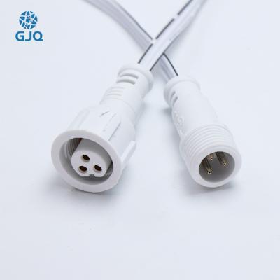 China Plug & Play Power 3 Pin 3 Core Pixel Led Plug In Pigtail Ray Wu X Waterproof Connectors For Pixel Lights for sale