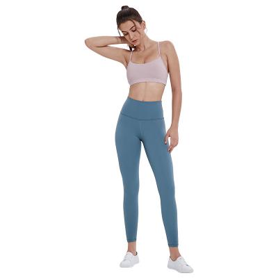 China Breathable Double Hair Grinding No Trace Yoga Pants Women Buttocks Yoga Pants Fall And Winter High Waist Sweatpants for sale