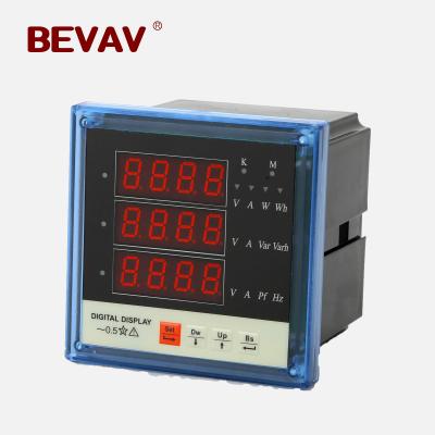 China XD194E-2S4 digital multifunction three phase energy meter with modbus electricity meter / KWH meter XD194E-2S4 for sale