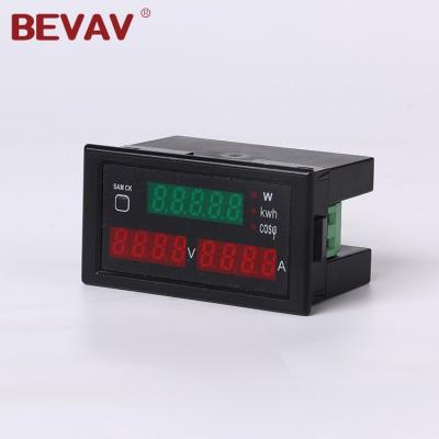 China D85-2048 digital multifunction AC meter, display A, V, KWH, COS, W DL85-2048 for sale