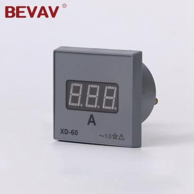 China XD60 Single Phase Current Gauge Meter , Digital Panel Meter for sale