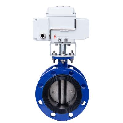 China Corrosion Resistance Quick Install D941X-16 Frank Butterfly Valve Electric Pneumatic Electric Butterfly Valve for sale