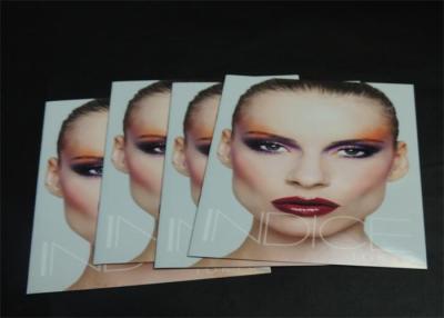 China Glossy Paper Cosmetic Brochure Printing Service , Hardcover Photo Book Printing for sale