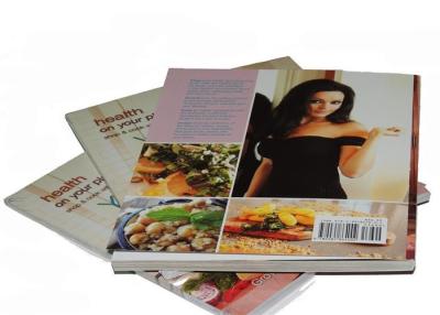 China Laminated Cookbook 4 Color Printing With Perfect Binding , Full Color Book Printing for sale