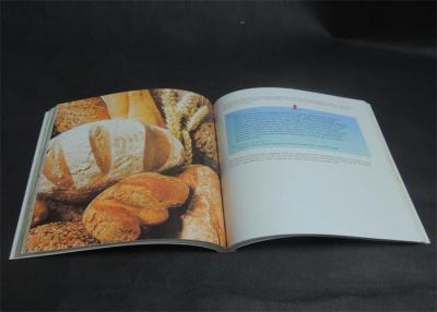 China Eco-friendly Bright coloured Cookbook Printing services , Recipe Book Printing for sale