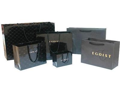 China Matte Lamination 1 Color / 4 Color PSD Printed Paper Bag Packaging for sale