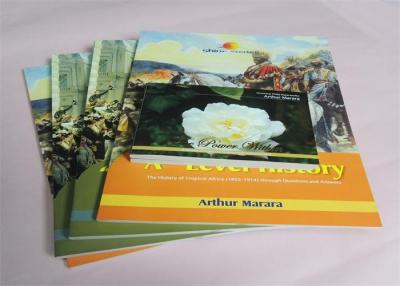 China Commercial Offset Printed Softcover Book Full Color / One Color Case Bound for sale