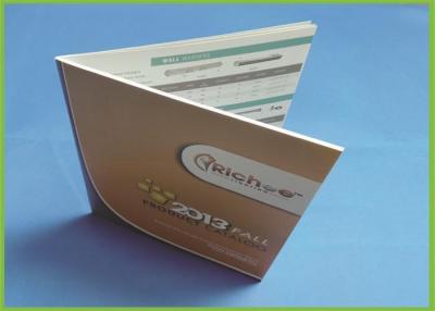 China Customized Colorful Saddle Stitch Book A5 A6 / Brochure Printing Services for sale