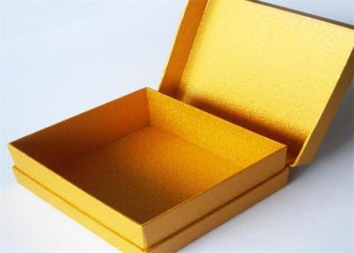 China Yellow Antique Lamination Printed Gift Boxes With lids For Clothes for sale