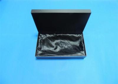 China Black Bracelet Jewelry Gift Boxes Printed , Gloss Lamination With Foam Insert for sale