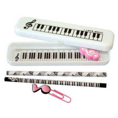 China Special Piano Cool Pencil Cases Printed For Girls for sale