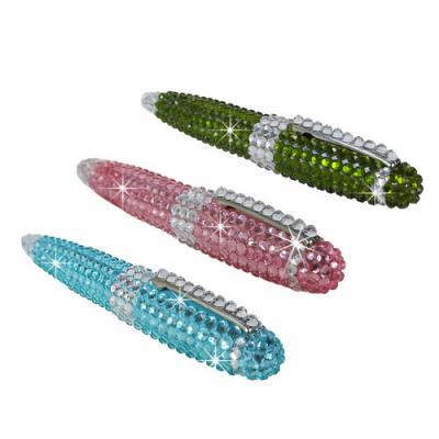 China Rhinestone / Crystal Personalized Gift Pens For Kids With Twist for sale