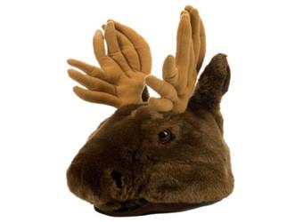 China Cartoon Elk Plush Winter Warm Hat for sale