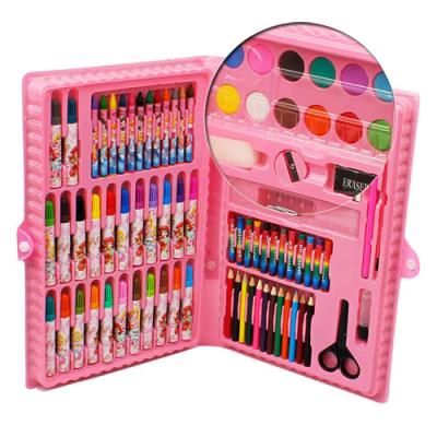 China 86 piece watercolor pen Stationery Sets for sale