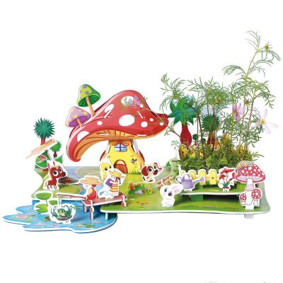 China Factory 3D Toy Zilipoo Cartoon Jigsaw Puzzle Game Educational DIY Toys Kids for sale