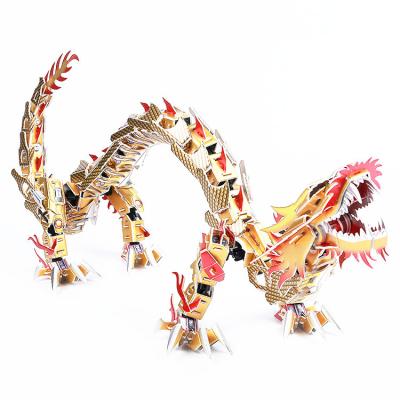 China Cartoon Toy Zilipoo 3D Jigsaw Puzzle DIY Game Adult Dinosaur Puzzle Toys Birthday Gifts For Kids Toys for sale