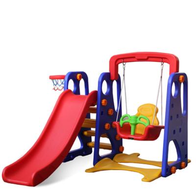 China Outdoor Play Kids Swing Small Indoor Plastic Swing Slide Swing Set for sale