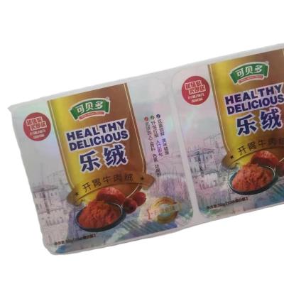 China Adhesive Waterproof Food Product Labels Custom Company Logo Printed Stickers for sale