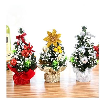 China Wholesale Mini Christmas Tree Pampass Mall Christmas Tree On Table for sale