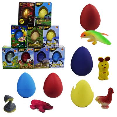 China Funny Educational Toy Easter Eggs With Toys Inside Water Surprise Eggs Toy Growing Dinosaur Egg Small With Grow for sale