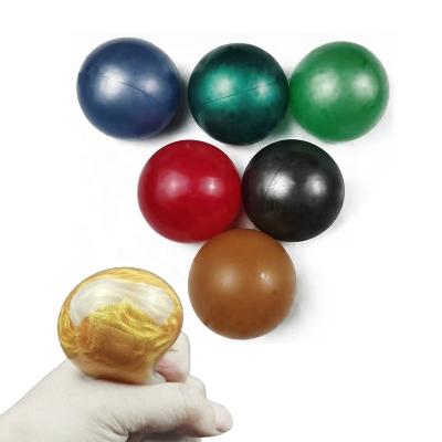 China Relife Toy New Squish Funny Glitery Stress Ball Tession Worry Relieve Toys Squeeze Colors Sprinkle Ball For Kids for sale