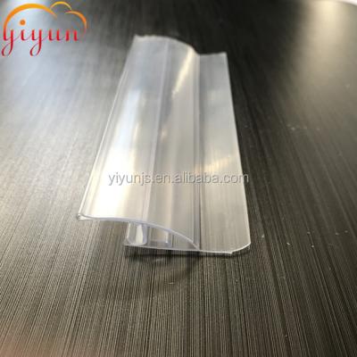 China Supermaerket show pvc label holder P1012 for sale