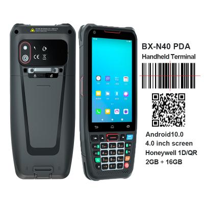 China BX-N40 Android 10.0 Handheld Computer Keyboard PDA 1D 2D QR Industrial Rugged Code Scanner With NFC Inventory Data Collector Handheld PDA Terminal for sale