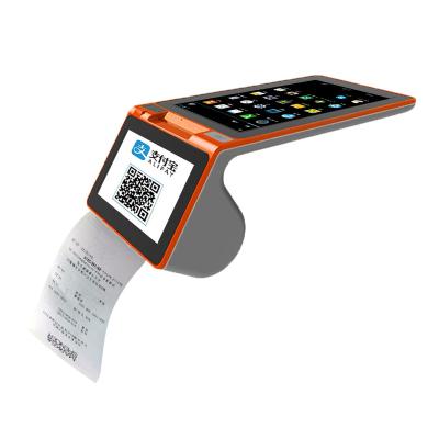 China BX-U5503 Tablet POS Handheld Terminal with Billing Printer QR Code Payment Scanner with 8GB nfc for sale