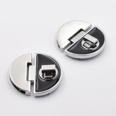 China Eco-friendly Handbag Lock Purse Lock Hardware Decorative Handbag Twist Lock Hardware for sale