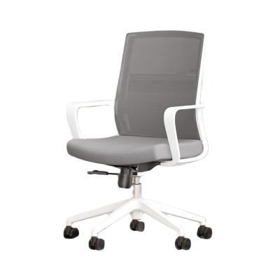 China Factory Direct Selling Chair Family Meeting Room Swivel Chair Mesh Office Chair Gray Executive for sale