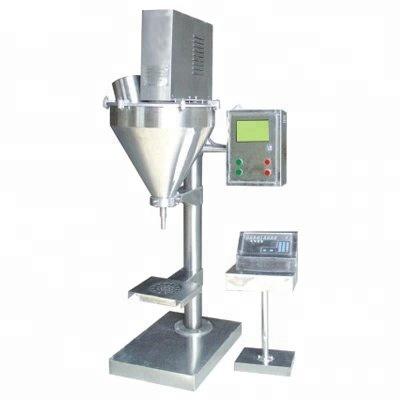 China Semi-auto CLOTHING Bottle Powder Filling Machine Powder Packing Machine for sale