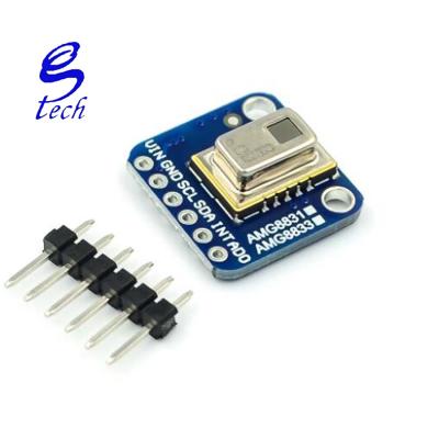 China 8*8 IR Thermal Imager IC AMG8833 Array Temperature Measurement Sensor Infrared Module GY AMG8833 AMG8833 for sale