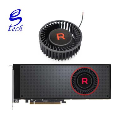 China Cooler BFB1012SHA01 BV5 RX VEGA56 VEGA64 Graphics Card Fan For AMD XFX Radeon RX VEGA 64 Graphics Card 56 SILVER Fan for sale