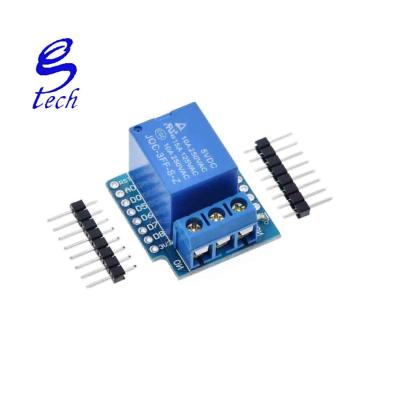 China COMPUTER 1 Channel Relay Shield V2 Version 2 For WEMOS D1 Mini ESP8266 WiFi Module 1 Way Relay Board for sale