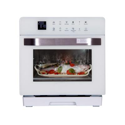 China Touch Screen +Led Display + Digital Control STEAM OVEN PLUS AIR FRYER AND ROTISSERIE 3 IN 1 KITCHEN APPLIANCES for sale