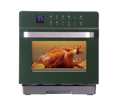 China Touch Screen +Led Display + 20L Digital Control Stainless Steel Air Fryer Oven With Steam Function Combine 10 In 1 for sale