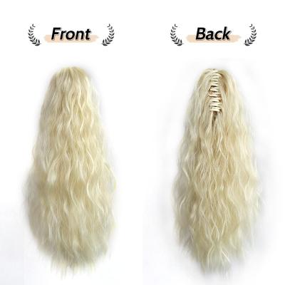 China X-Ring Hair Water Wave Wig Ponytail Makers Natural Color for sale