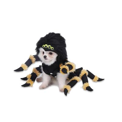 China Sustainable Luxury Spider Costume Fashion Halloween Christmas Pet Costume for sale