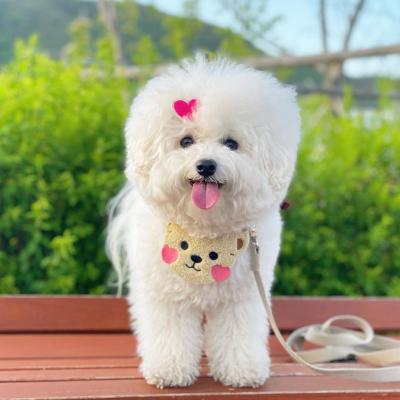 China Hot Selling Viable Luxury Cat Bib Pet Apparel Accessories Pet Bandana Scarf Luxury Cute Bear Soft Comfortable Dog Clothes For Travel Photography for sale