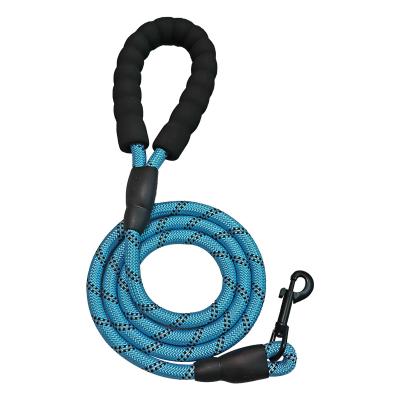 China Best Quality Lightweight Reflective Strong Durable Dog Elastic Hot Selling Leash With Neoprene Handle for sale