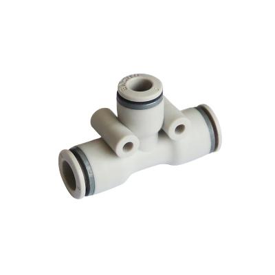 China EASUN Factory High Quality Flattening Pneumatic Fittings Air Fittings Fittings Plastic Tube Connector for sale