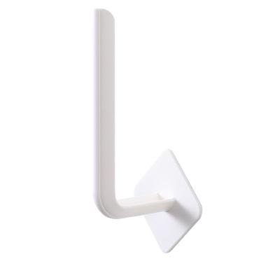 China White Kitchen L Self Adhesive Kitchen Hooks and Wall Organizer Bathroom Cabinet Plastic Hook Wall Hooks for sale