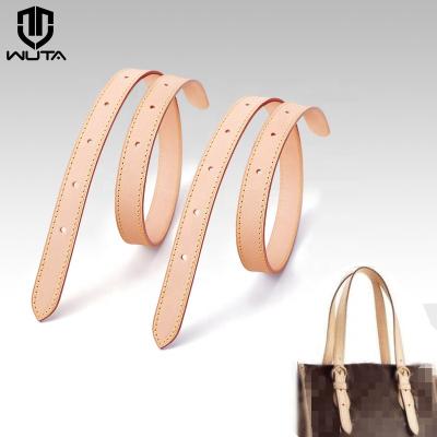 China Replacement Bag Strap WUTA 2 Pcs Handbag Strap WUTA 2 Pcs Luxury Bag Handle Luxury Crossbody Women Bag Handle Short Genuine Leather Strap For Louis Vuitton for sale