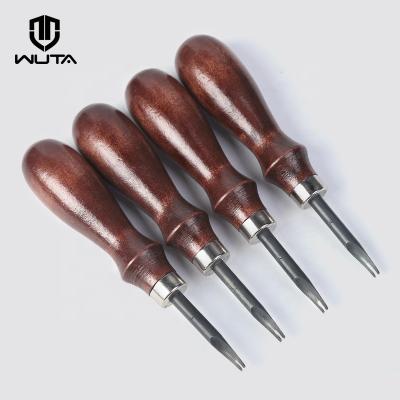 China Beveler Leathercraft WUTA 1Pcs Sharp Edge Tool Polishing Professional Leather Crafts Tools for sale