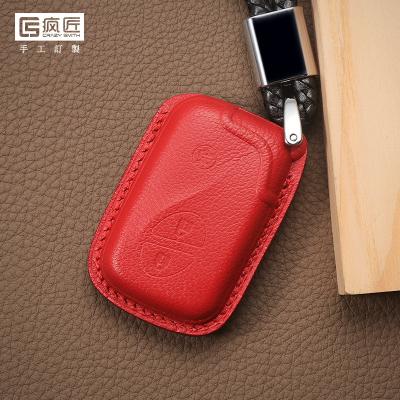 China NEW 2021 Luxury Handmade High Grade Full Grain Car Key Stitching Genuine Leather Smart Covers and 100% Eco-friendly For Lexus CT200/ES/RX/GS for sale