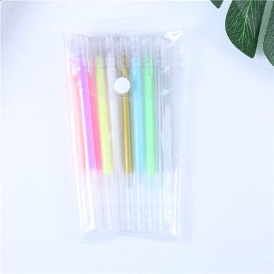 China Hot Selling Normal 0.5 Mm Fine Line 9 Color Drawing Fluorescent Pens Fine Line Markers For Adult Children for sale