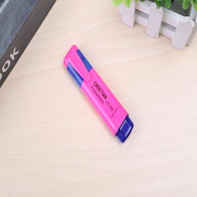 China Normal Promotional Highlighter Pen Marker Pen Multicolor Highlighter Waterproof Ink Standard Size Stationery Highlighter Bar for sale