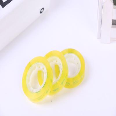 China Waterproof Polyester Heat Resistant Yellow Self Adhesive Student Mylar Tape Self Adhesive Waterproof Tape for sale