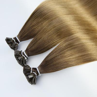 China Silky Straight Wave High quality factory wholesale 100% remy double drawn cuticle remy aligned keratin flat tip human hair extensions for sale