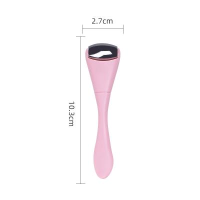 China Beauty Tool Fashion Beauty Make Up Cool Ice Stainless Steel Roller Skin Roller Massager For Face Body Massage for sale